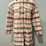 Universal Threads NWT Universal Thread Mid Length Plaid Shirt Jacket Size XS Photo 3