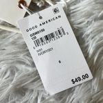 Good American NEW GSW0150 MATTE TINY TIES TRIANGLE IN IVORY001 size XXXL Photo 9