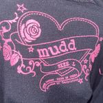 Vintage y2k early 2000s MUDD hooded long sleeve top Black Size L Photo 3