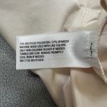 Wild Fable  Long Sleeve Shirt Cropped Shiny Top S Womens Beige Mock Neck Cute Photo 4