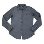 The North Face  Blue Chambray Shirt-Tunic Women S Blue Outdoor Casual Classic Photo 0