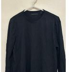 Helmut Lang  Women's Size Small Black Shirt Long Sleeve Casual Quiet Luxury Top Photo 4