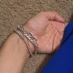 Dress the Population Catalina Fit Flare V-Neck Crepe Dress Electric Blue XS Photo 6