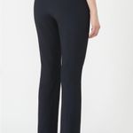 Ecru  Women’s Cotton Blend Stretch Flared Pants Midnight Blue Size 4 Photo 7