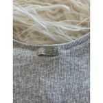 SKIMS Cotton Rib Tank Light Heather Grey Size Small Photo 5
