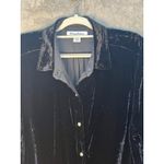 Tommy Bahama Silk Blend Velvet Tunic Large Black Vamp Stevie Nicks Whimsygoth Photo 1