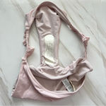 Aerie Bikini Bottom Swimsuit Size Large Side Ruched Fully Lined Light Pink Photo 4