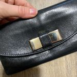 Chloé Authentic Chloe Lilly leather wallet on chain crossbody crossbody black gold Photo 5