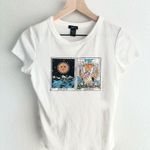 Rue 21 Ribbed Large Tarot Card Short Sleeve Shirt Photo 0