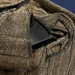 John Roberts gold shimmer top. Great for New Year’s party. Connected tan… Size undefined Photo 4