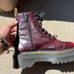 Dr. Martens Platform Red Doc Martens  Photo 3