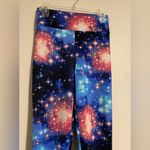 See You Monday EUC  Blue & Purple Galaxy Leggings size medium Photo 1