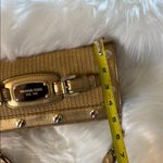 Michael Kors  Panama Straw Woven Straw Clutch Shoulder Bag Photo 13
