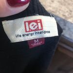 Lei Size medium black long sleeve sweater Black Photo 3