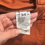 Lncprfm burnt orange with stitched design Shorts. Size 2 Photo 4