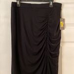 Vince Camuto  size L skirt very soft color black it’s mid length skirt  waist 32” Photo 1