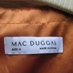 Mac Duggal NWT  Flutter Sleeve Tiered Skirt Midi Dress Photo 11