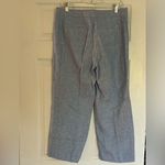 Talbots  Light Blue Linen Cropped Pants Size 6 Photo 1
