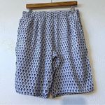 Rebecca Taylor  Ditsy Tulip Print Shorts Blue White Bermuda   Size 6 Photo 1
