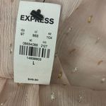 EXPRESS Brand New Pink and Glitter Top Size Large Photo 5