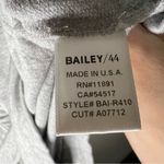 Bailey 44 Gray Sleeveless Sweatshirt Hoodie Kangaroo Pocket Athletic Dress Photo 7