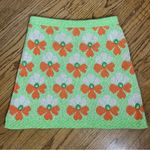 ZARA | Floral Jacquard Sweater Mini Skirt NWT Size M Photo 7