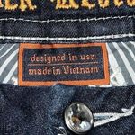 Rock Revival  Deeka Straight Women’s 26 X 33 Blue Jeans Stretch Denim Embellished Photo 8