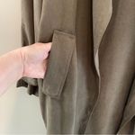 Babaton Aritzia  Maximo Trench Coat Jacket in Kohl Green XXS Photo 5