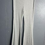 Aerie Kick-It Ribbed High Waisted Super Flare Pant in size L Long Photo 2
