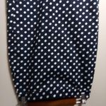 J.Crew  0 Navy White Dot Pencil Skirt Photo 1