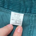 Vintage Teal Corduroy Pants Casual Retro 10 30 Blue Photo 2