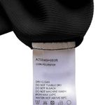 NWT Lattelier Long Sleeve Button Front Tie Front Oversized Fit Blouse Size XL Photo 3