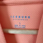 Iceburg Outerwear Hooded Performance Lightweight Zip Pocket Outdoors Gym Gorp Lg Orange Photo 2