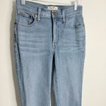 Madewell Women's Tall Kick Out Crop Jeans in Cherryville Blue Wash Size 26 Tall Photo 6