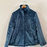 Free Country Reversible Blue Puffer Jacket with Quilted Design Photo 3
