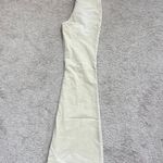 Urban Outfitters Velvet Ruched V-Front Flare Pant NWT Photo 4
