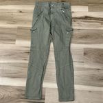 BLANK NYC  The Reade Crop Olive Green Zipper Pants Women’s 27 Photo 1