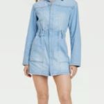 Universal Threads Universal Thread Light Wash 6 Woman's long sleeve dress Photo 7