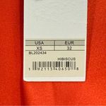 BB Dakota  Steve Madden Smooth Talk Blazer Satin Open Front Red XS New Oversized Photo 12