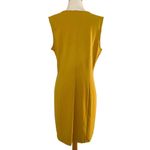 Nanette Lepore  Grooving Gold Blazer Dress Mustard Yellow Sleeveless Size 10 NWT Photo 6