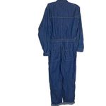 Free People NWOT  denim long sleeve jumpsuit Ari coveralls sz S Photo 3