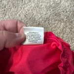 Hollister Ruffled Waistband Bikini Tankini Bottoms Women's Size Medium Red Photo 4