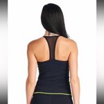 Trina Turk WOMEN'S ACTIVE DRAPED JACQUARD MESH-INSET TANK TOP
BLACK Photo 4