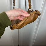 B. Makowsky Brown Leather Crossbody Bag classic minimalist neutral quiet luxury Tan Photo 6