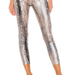 L'Agence  Margot Snakeprint Shiny Skinny Jeans Photo 0