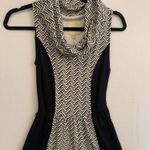 Modcloth  Chevron Print Dress Cowl Neck Ladies Sz XXS Photo 1