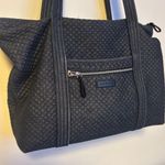 Vera Bradley  Iconic Denim Quilted Tote Bag Multiple Compartments Navy Dark Blue Photo 2