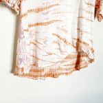Young Fabulous and Broke Womens Multicolor Twister Tie Dye Linen T-Shirt Size S Photo 4