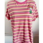 Nickelodeon  • Pink Striped Rugrats Chuckie Tee Shirt Photo 0