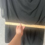 The Limited  Woman Size Large NWT silky black sleeveless romper‎ shorts Photo 3